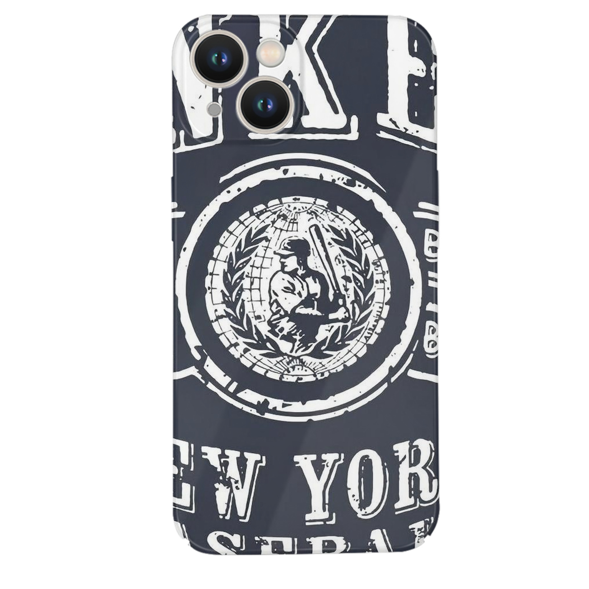 New York Yankees 252 IPhone 14 Series Full-Cover Hard Case – Shockproof With Raised Camera Protection – Precise Cutouts, Wireless Charging Compatible – Durable, Anti-Yellowing, Easy To Clean